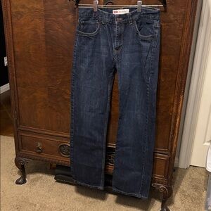 Levi’s 505 Regular Fit Dark Denim Jeans